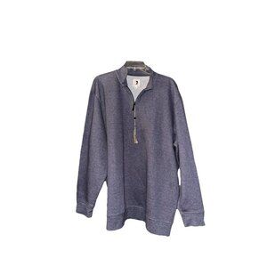 Duck Head 1/4 Zip Pullover: Navy Men’s Size Xxl